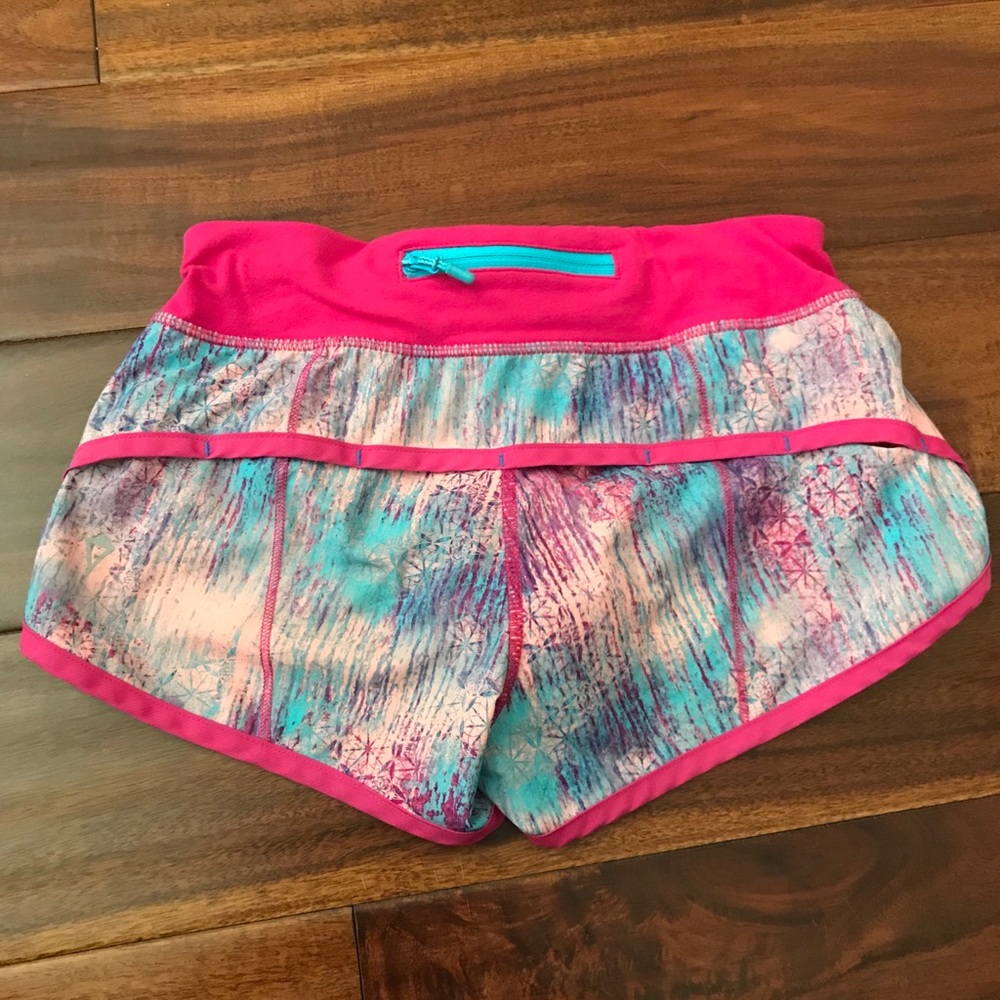 Ivivva lululemon girls speedy shorts size 10